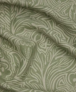 Liberty Fabrics Furnishing Fabrics|Furnishing Fabrics^Etched Bloom Linen in Fern