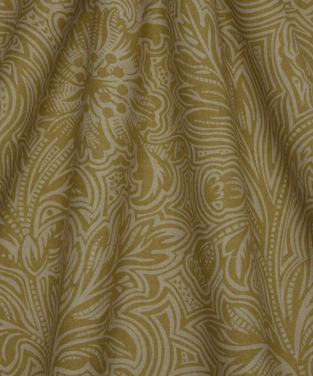 Liberty Fabrics Furnishing Fabrics|Furnishing Fabrics^Etched Bloom Linen in Yarrow