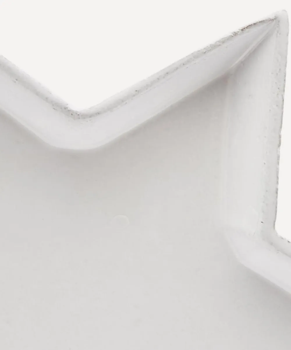 Astier de Villatte Tableware^Etoile Dinner Plate