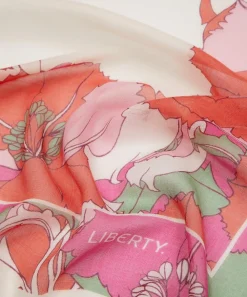 Liberty Scarves^Eustacia 140x140 Cashmere-Silk Scarf