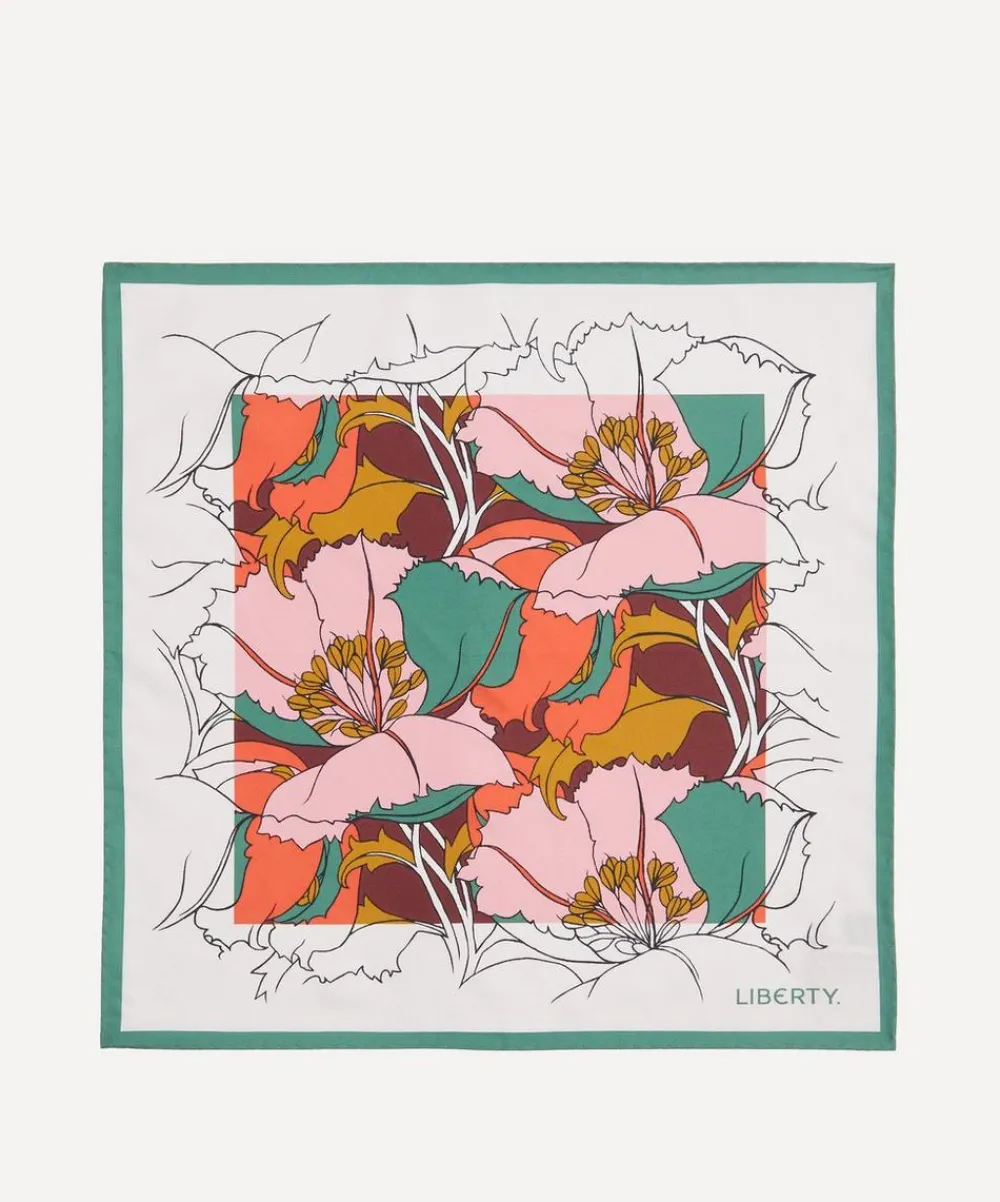 Liberty Scarves^Eustacia 43x43 Silk Scarf