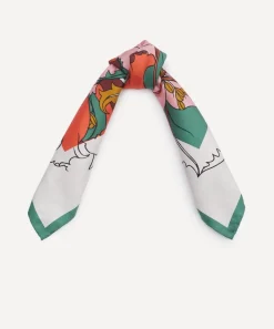 Liberty Scarves^Eustacia 43x43 Silk Scarf
