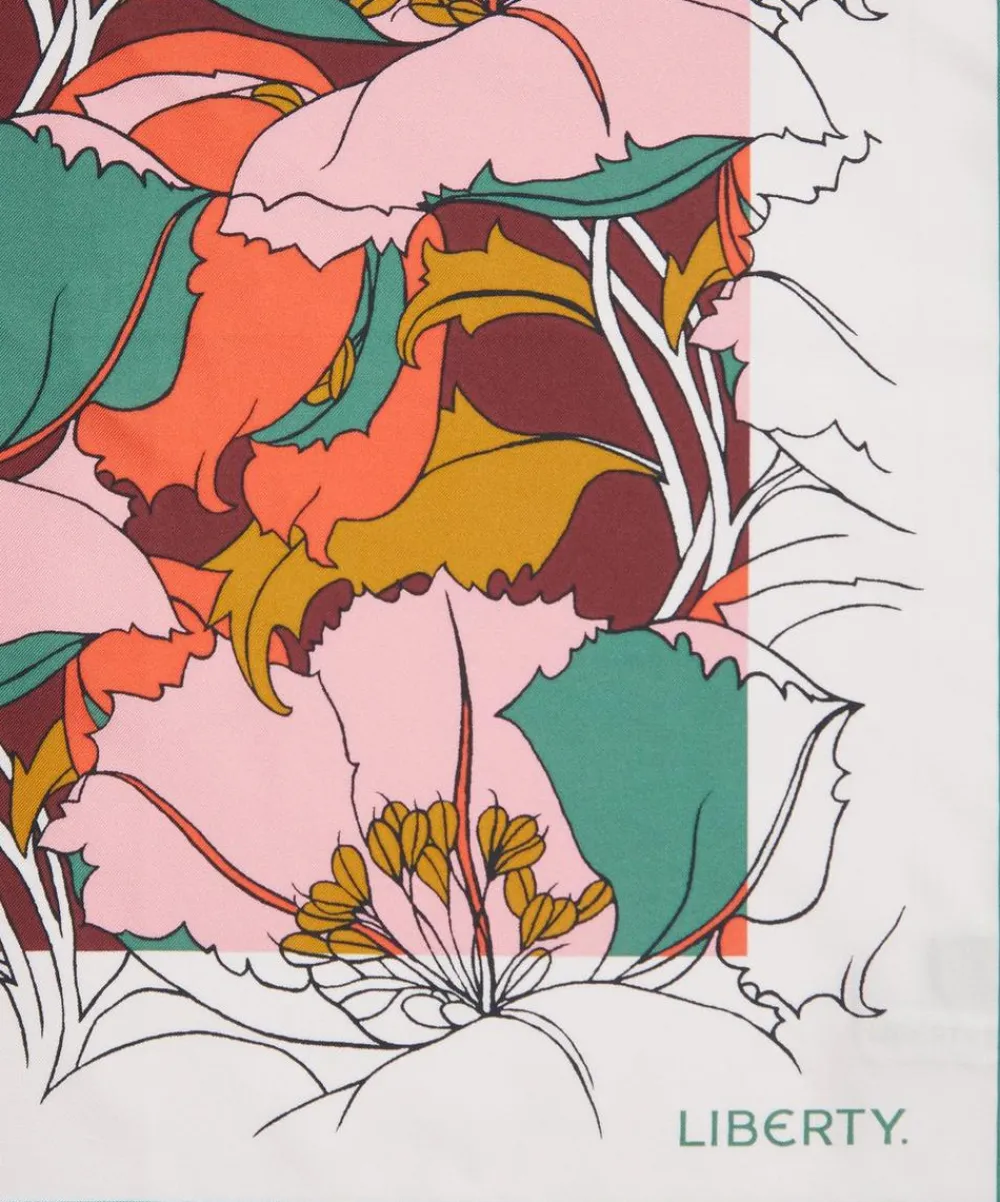 Liberty Scarves^Eustacia 43x43 Silk Scarf