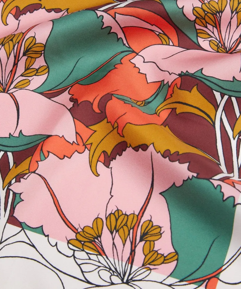 Liberty Scarves^Eustacia 43x43 Silk Scarf