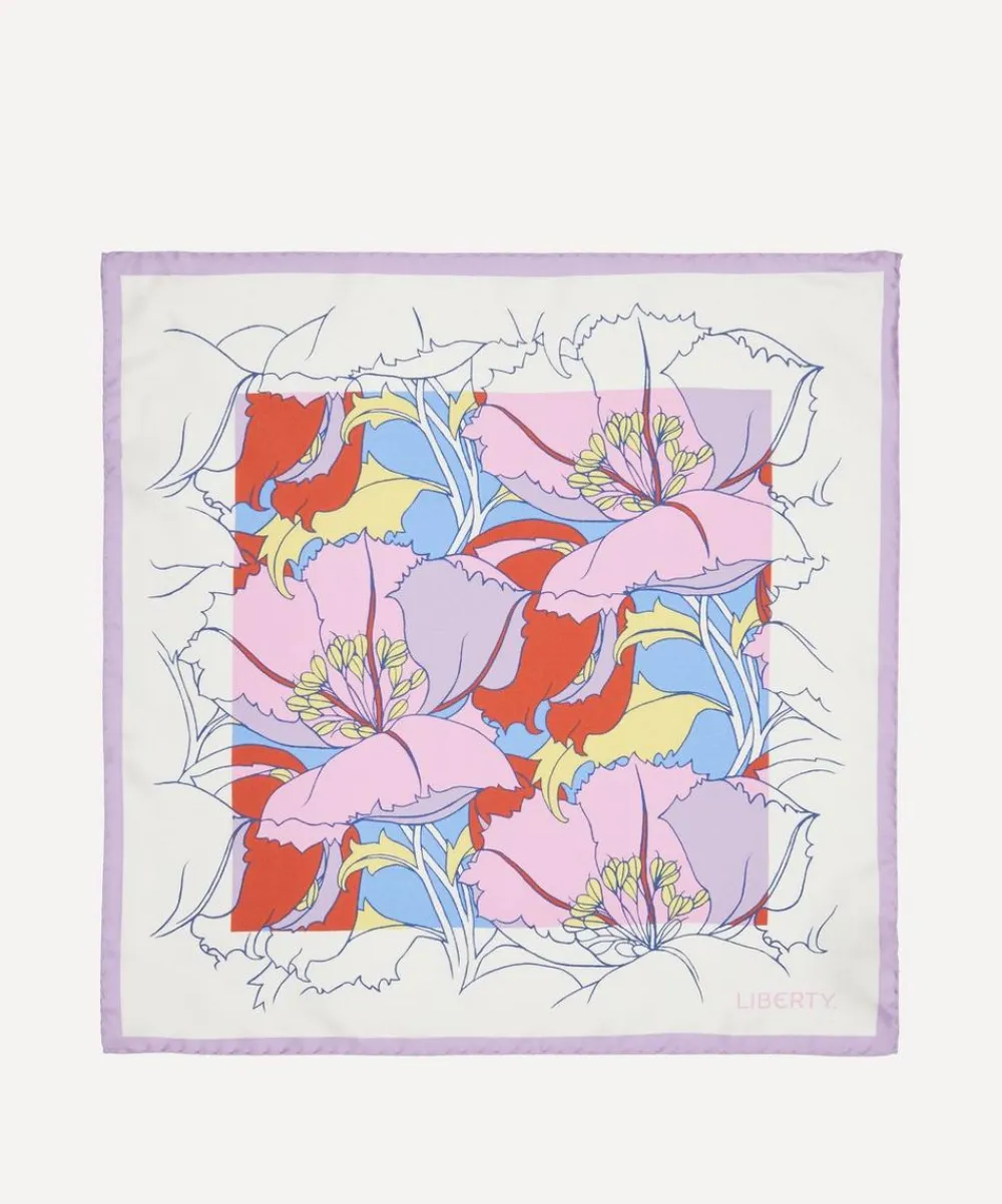 Liberty Scarves^Eustacia 43x43 Silk Scarf