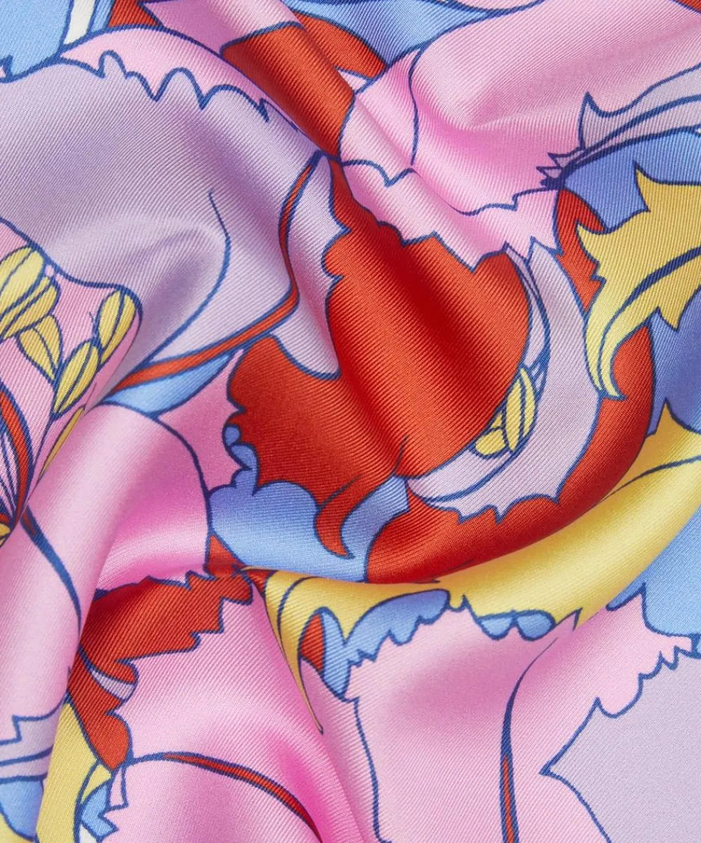Liberty Scarves^Eustacia 43x43 Silk Scarf