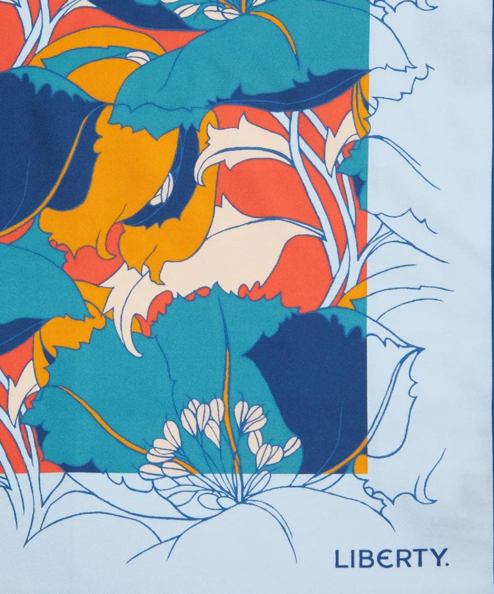 Liberty Scarves^Eustacia 43x43 Silk Scarf