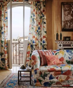 Liberty Interiors Furnishing Fabrics^Evanescent Grand in Carnevale