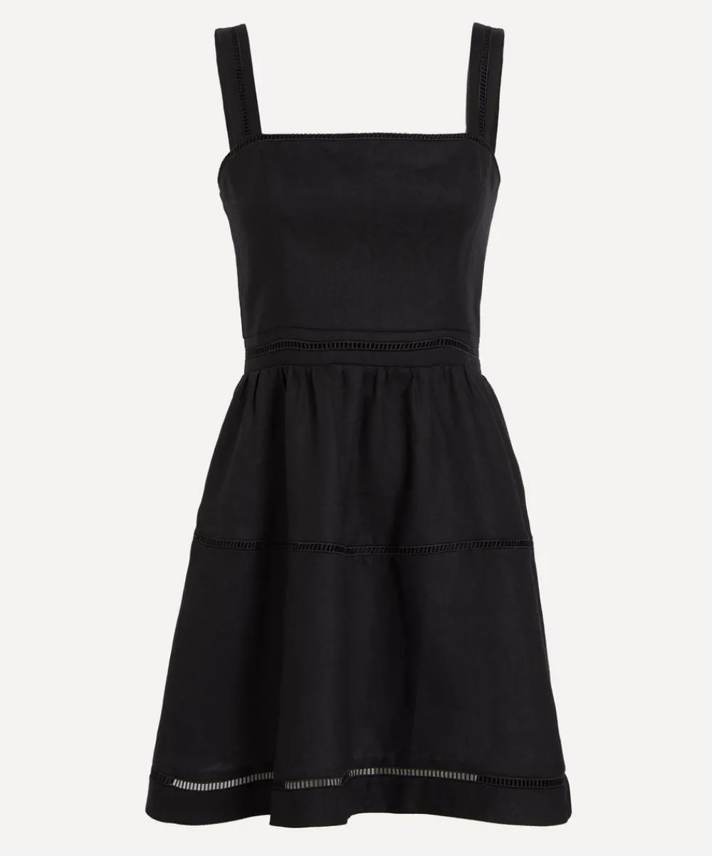 Reformation Dresses^Everett Black Mini Dress