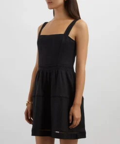 Reformation Dresses^Everett Black Mini Dress