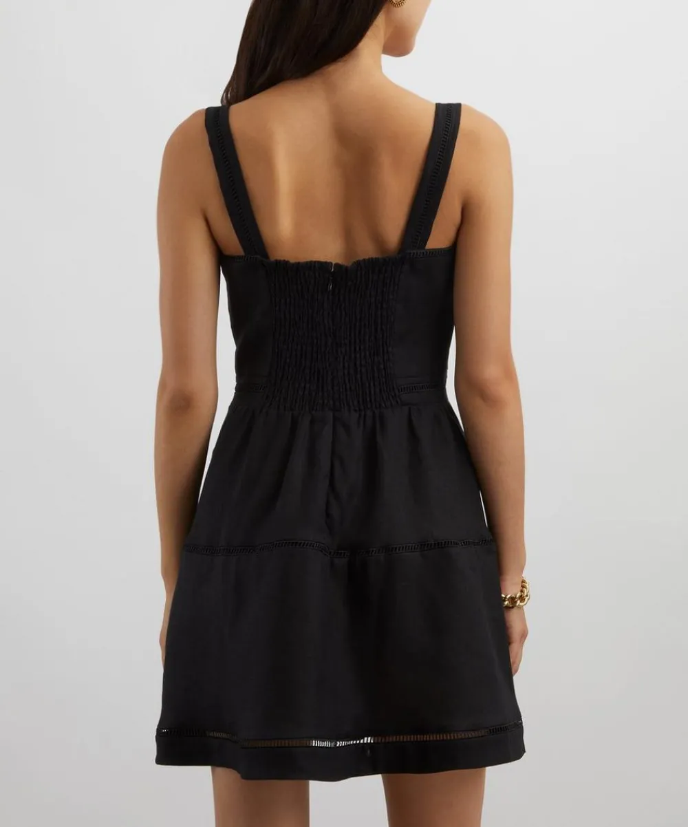 Reformation Dresses^Everett Black Mini Dress