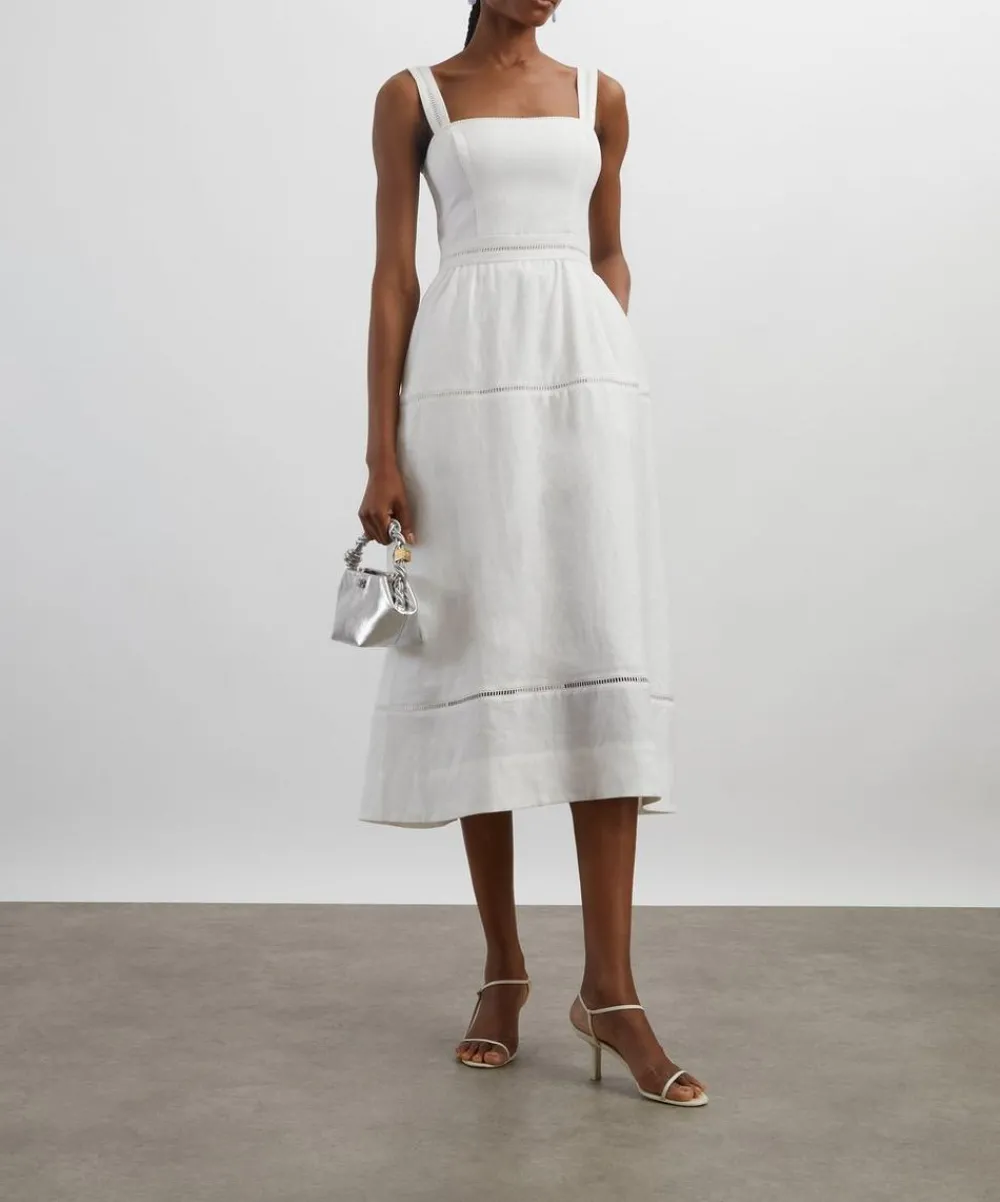 Reformation Dresses^Everett Linen Dress