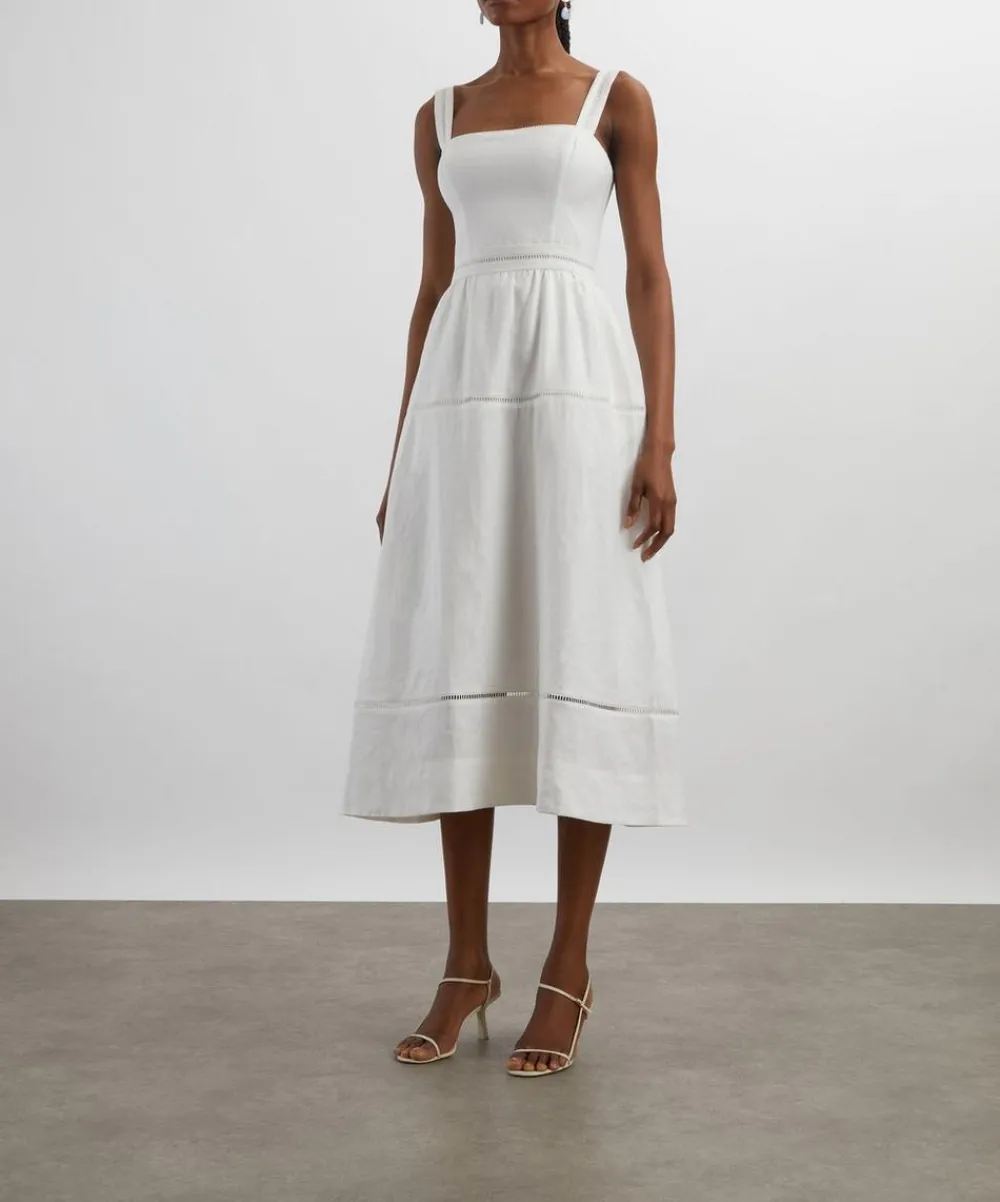 Reformation Dresses^Everett Linen Dress