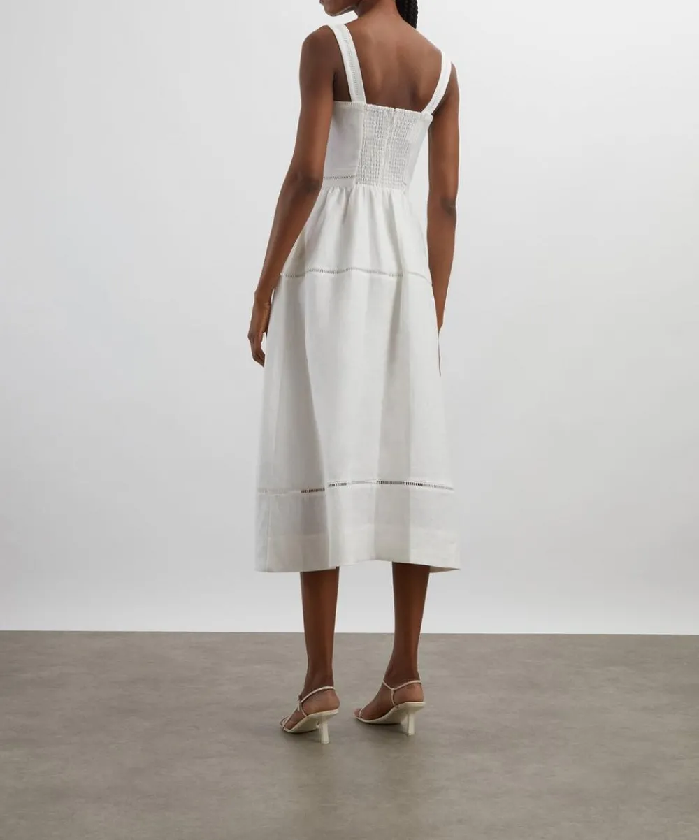 Reformation Dresses^Everett Linen Dress