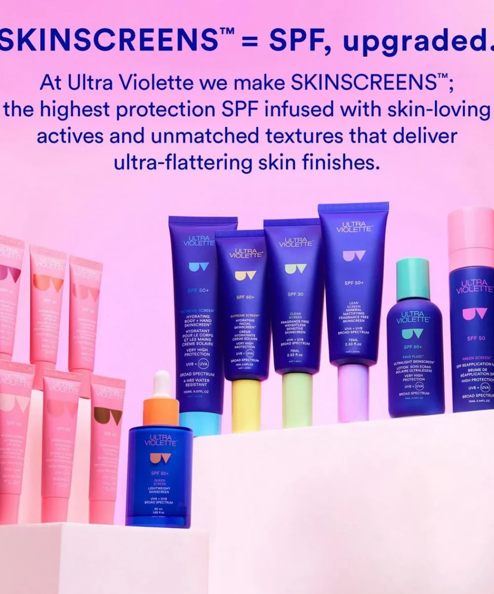 Ultra Violette Spf Skincare^Extreme Screen SPF 50 Hydrating Body and Hand SKINSCREEN 150ml
