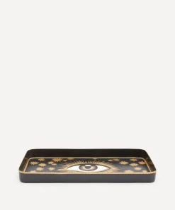 Les Ottomans Tableware^Eye Hand-Painted Iron Tray