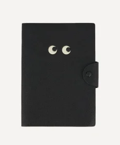 Anya Hindmarch Stationery And Games^Eyes A5 Leather Journal