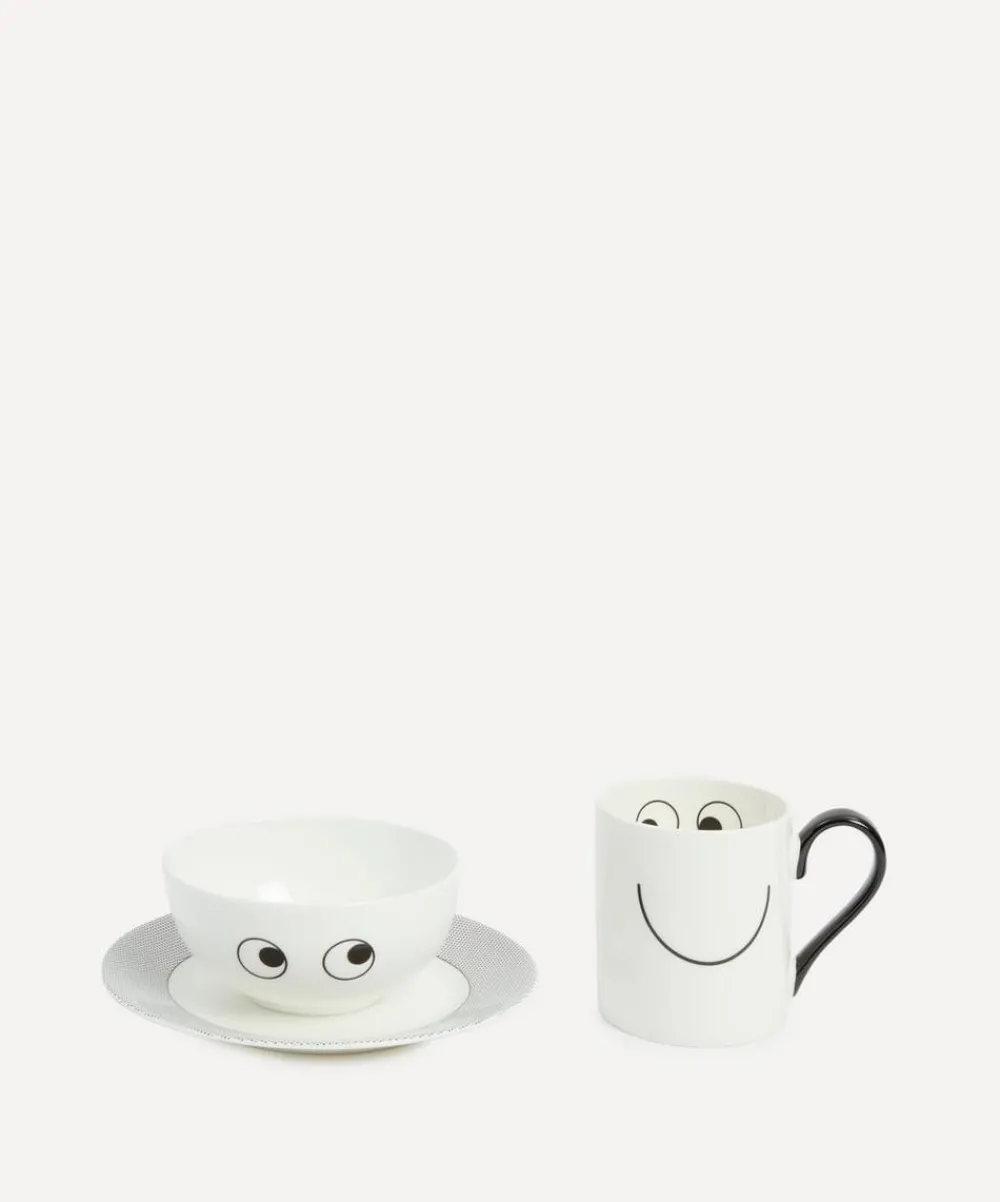 Anya Hindmarch Tableware^Eyes Breakfast Set