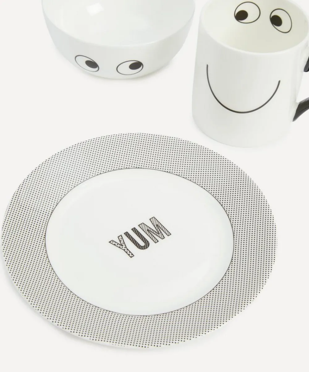 Anya Hindmarch Tableware^Eyes Breakfast Set