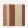 Liberty Interiors Furnishing Fabrics^Fabric Swatch - Arlo Stripe in Lacquer