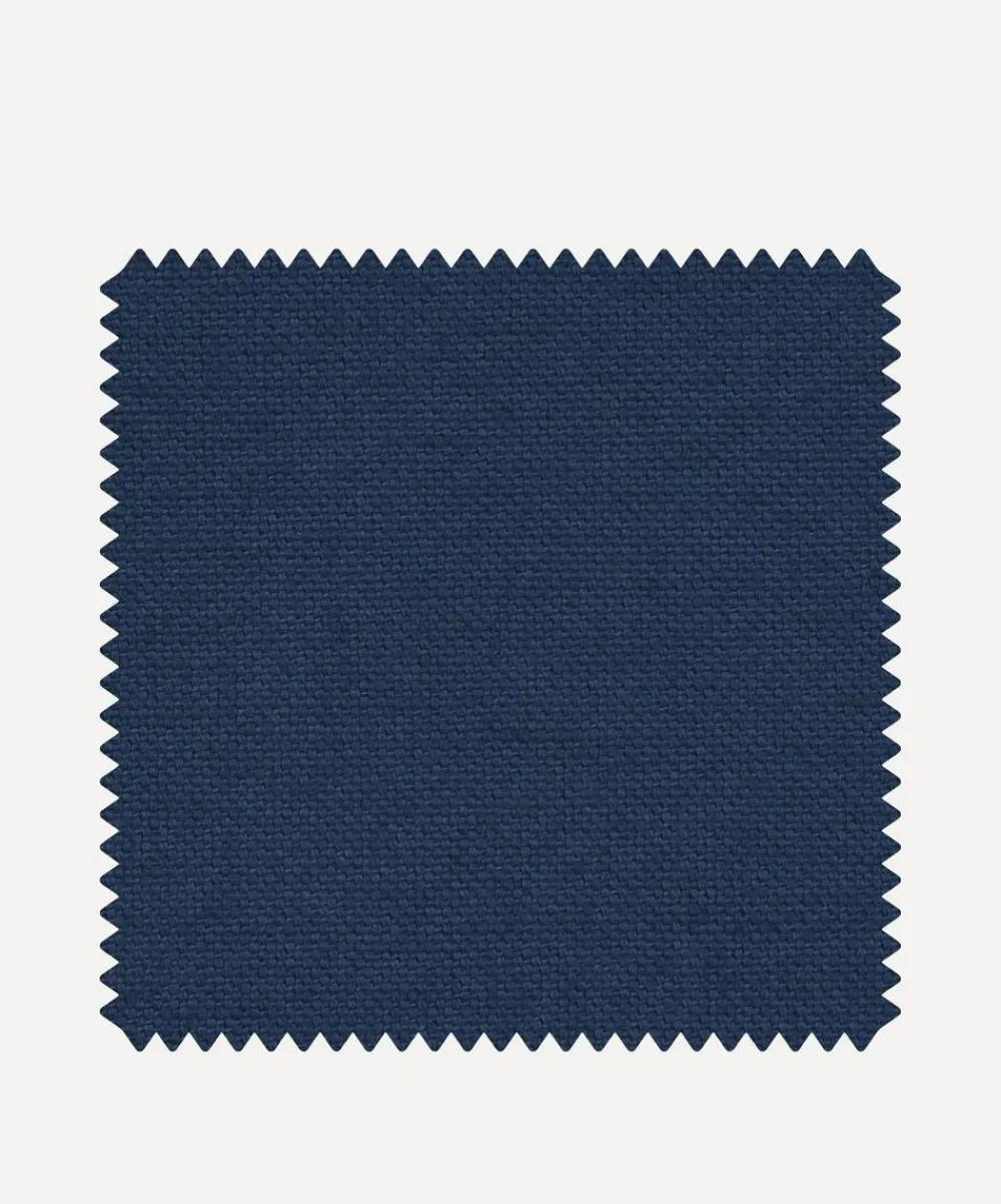 Liberty Interiors Furnishing Fabrics^Fabric Swatch - Benmore in Lapis