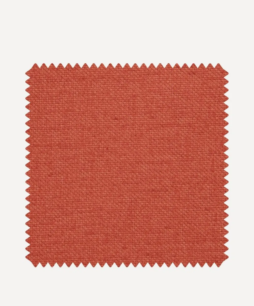 Liberty Interiors Furnishing Fabrics^Fabric Swatch - Benmore in Red Lac