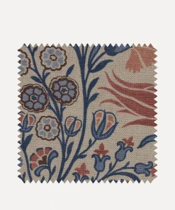 Liberty Fabrics Furnishing Fabrics|Furnishing Fabrics^Fabric Swatch – Berry Vine in Lapis