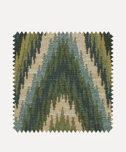 Liberty Fabrics Furnishing Fabrics|Furnishing Fabrics^Fabric Swatch – Bombazine in Jade