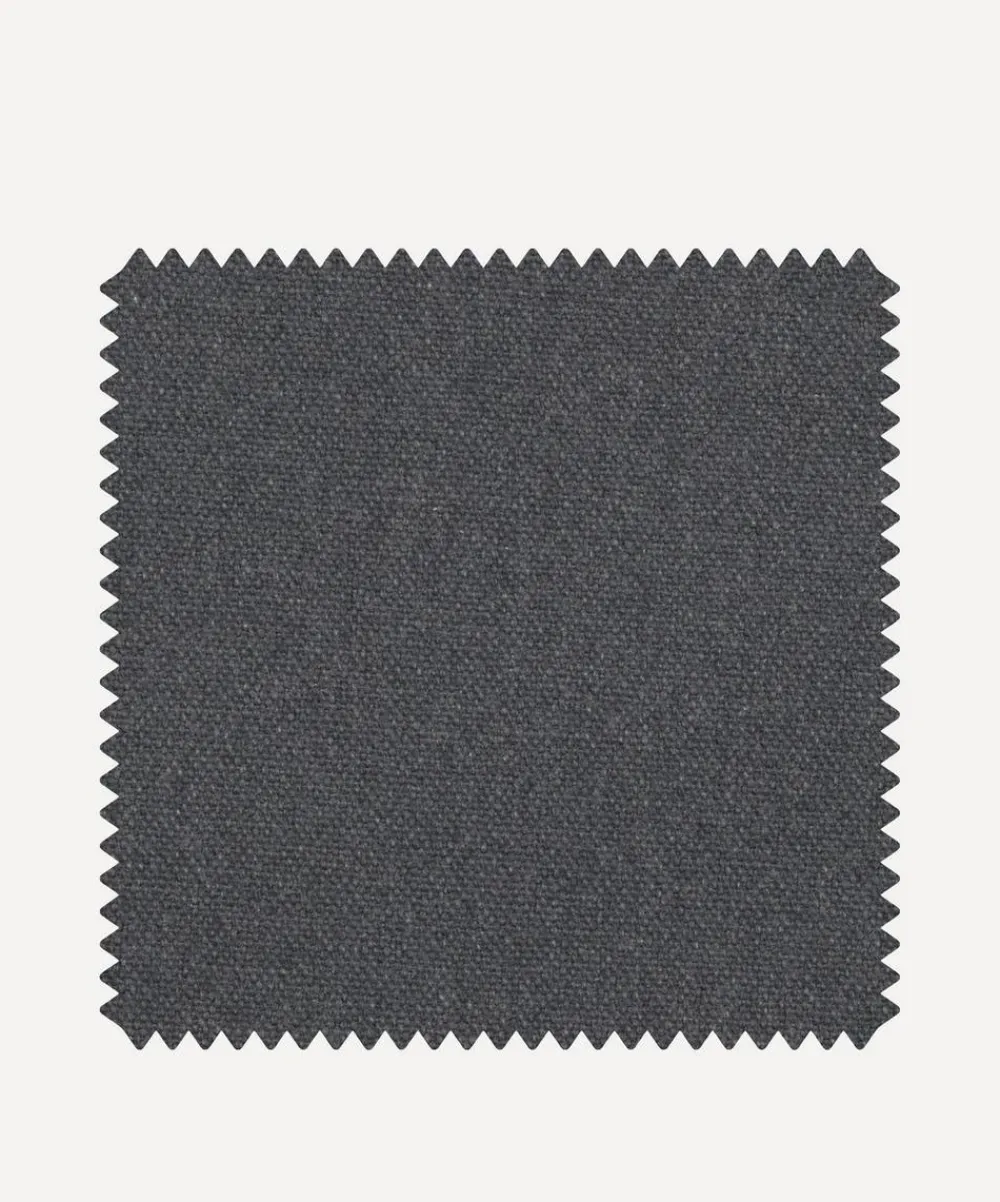 Liberty Interiors Furnishing Fabrics^Fabric Swatch – Cheslyn in Twill Grey