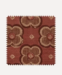 Liberty Interiors Furnishing Fabrics^Fabric Swatch - Clover Club in Lacquer