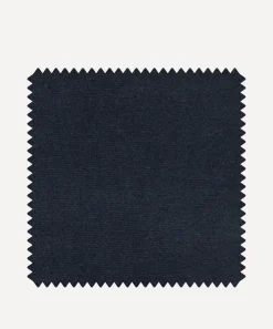 Liberty Interiors Furnishing Fabrics^Fabric Swatch - Cotton Velvet in Ink