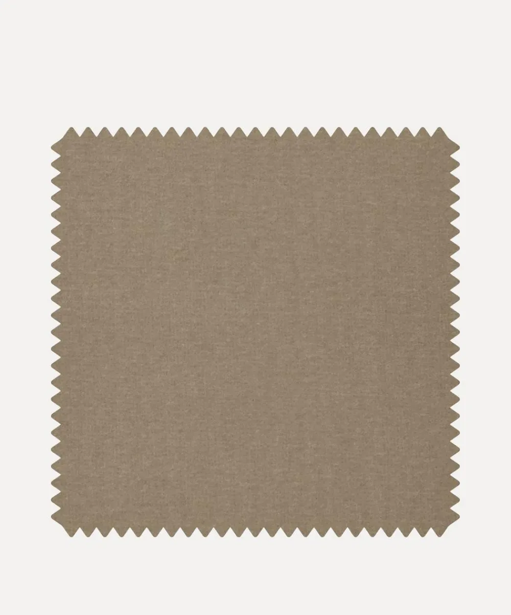 Liberty Interiors Furnishing Fabrics^Fabric Swatch - Cotton Velvet in Ointment