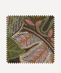 Liberty Interiors Furnishing Fabrics^Fabric Swatch - Cypress Stitch in Dragonfly