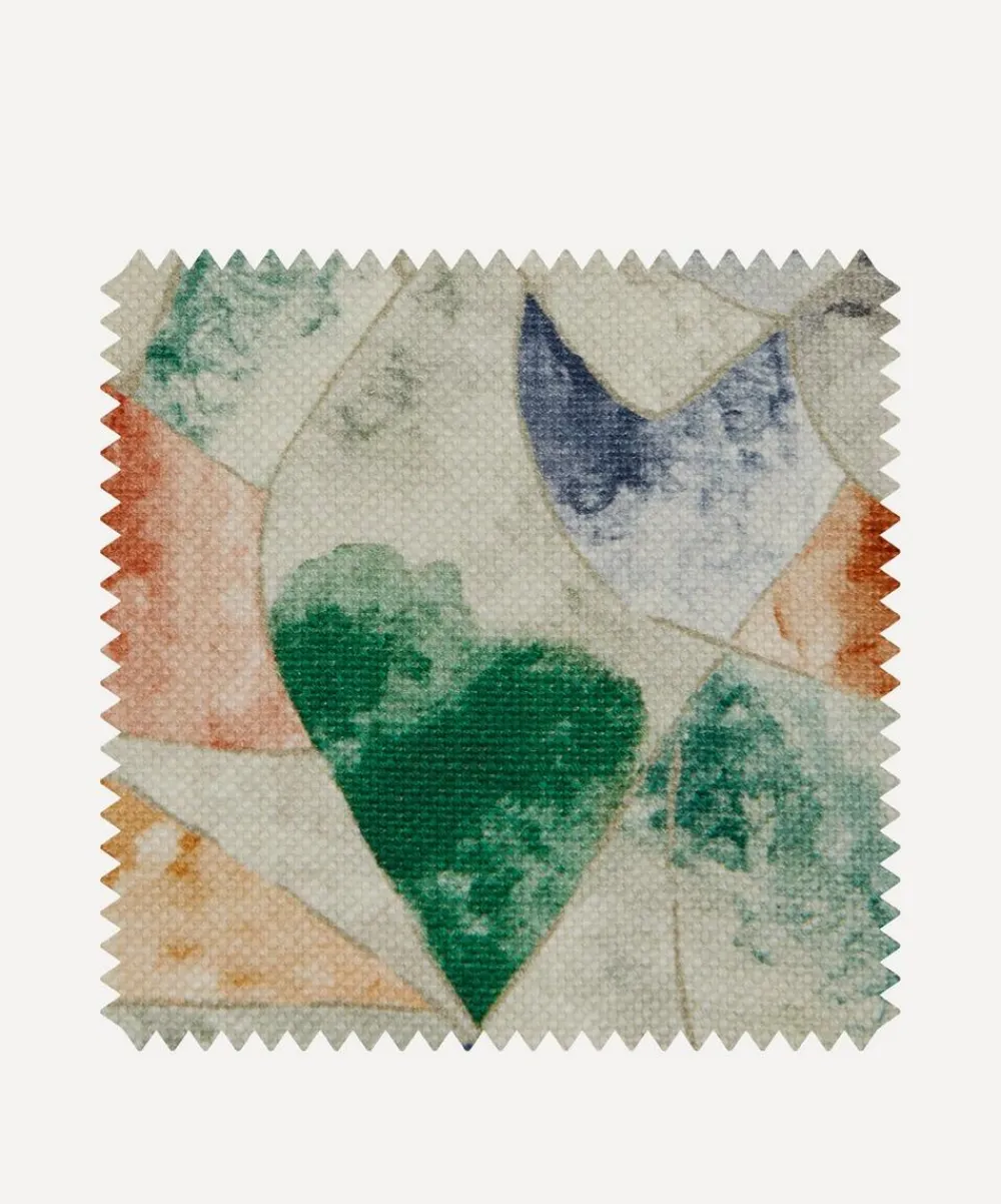 Liberty Interiors Furnishing Fabrics^Fabric Swatch - Evanescent in Carnevale