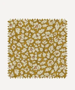 Liberty Interiors Furnishing Fabrics^Fabric Swatch - Feather Petals Linen in Fennel