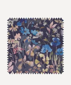 Liberty Interiors Furnishing Fabrics^Fabric Swatch - Felda Wild Cotton in Dragonfly