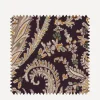 Liberty Interiors Furnishing Fabrics^Fabric Swatch - Felix Raison Cotton Velvet in Dragonfly