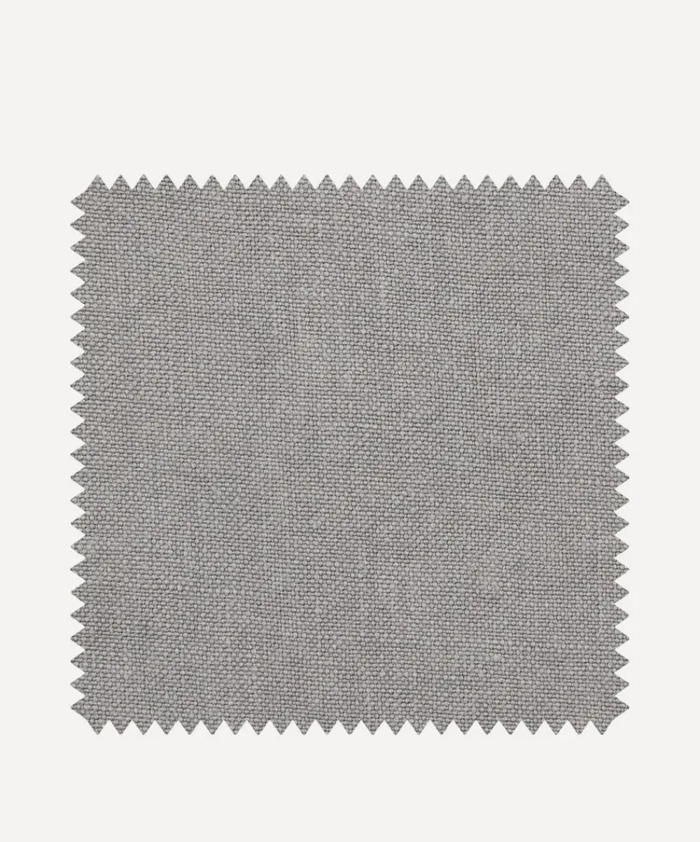 Liberty Interiors Furnishing Fabrics^Fabric Swatch - Grosgrain Plain Emberton Linen