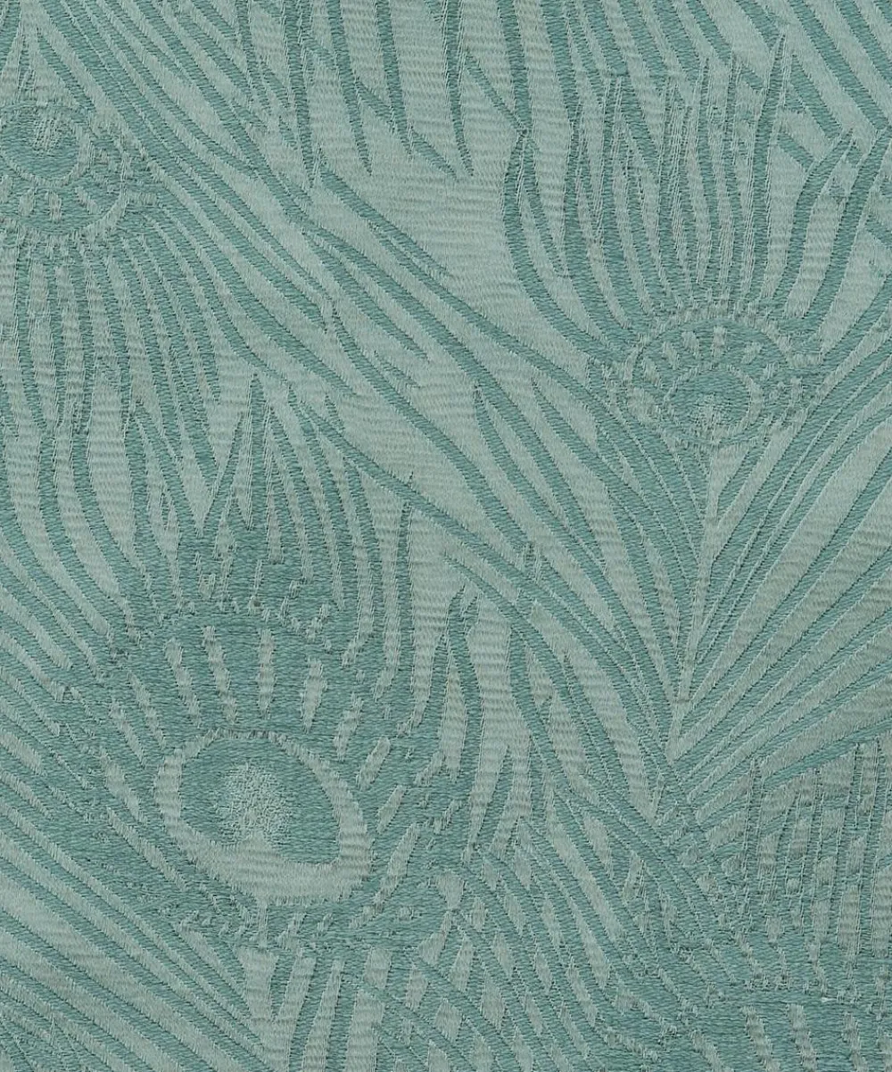 Liberty Interiors Furnishing Fabrics^Fabric Swatch - Hera Plume Dyed Jacquard in Salvia