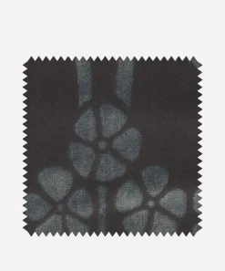 Liberty Interiors Furnishing Fabrics^Fabric Swatch - Ianthe Velvet in Pewter