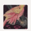Liberty Interiors Furnishing Fabrics^Fabric Swatch - Lotus Garden Downley Velvet in Brinjal