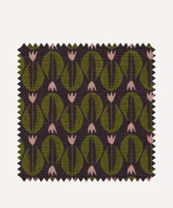 Liberty Interiors Furnishing Fabrics^Fabric Swatch - Lutea in Brinjal
