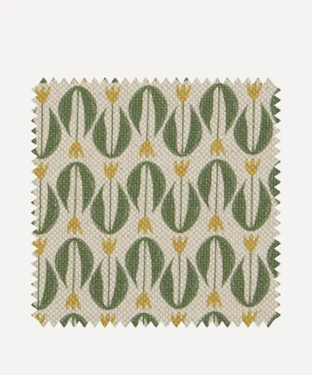Liberty Interiors Furnishing Fabrics^Fabric Swatch - Lutea in Lichen