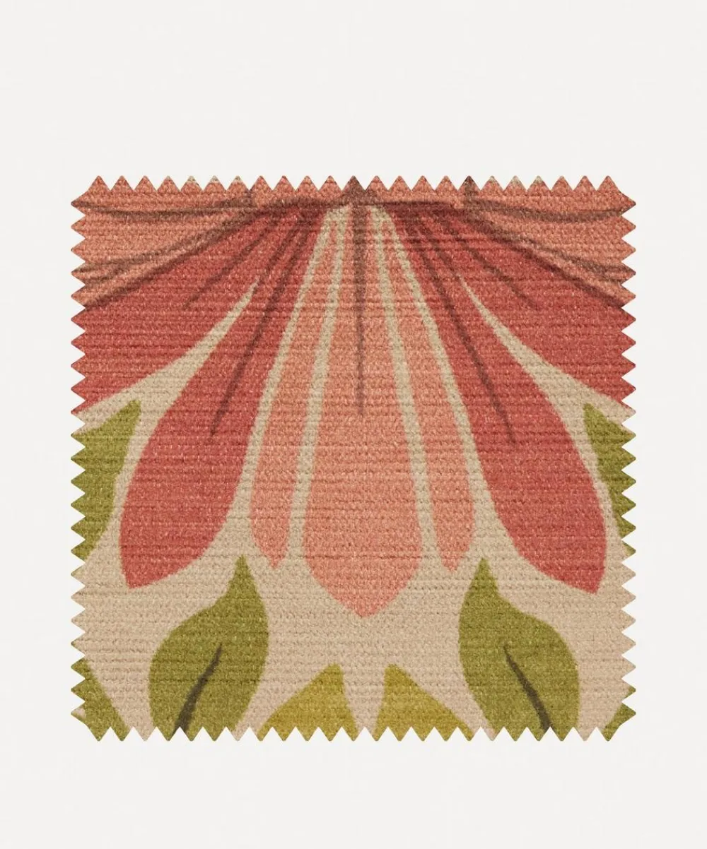 Liberty Interiors Furnishing Fabrics^Fabric Swatch – Moon Garden in Lichen