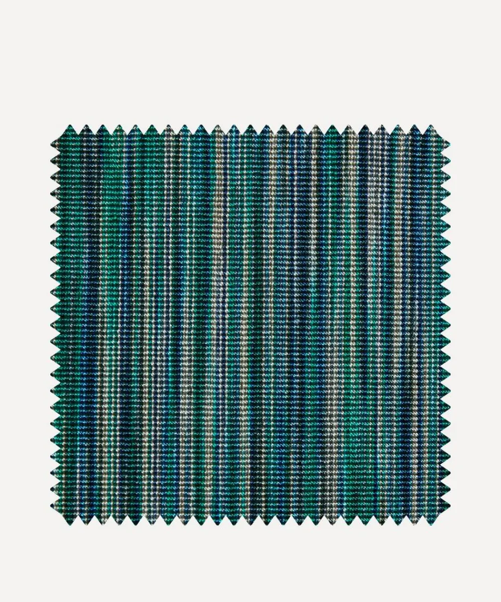 Liberty Interiors Furnishing Fabrics^Fabric Swatch - Motion Stripe in Vietri