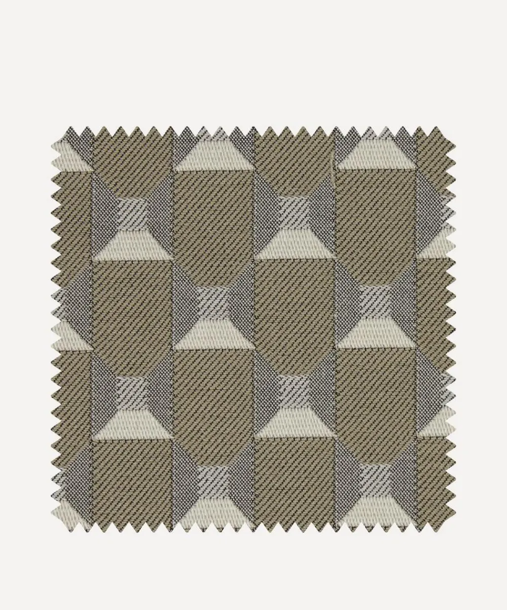 Liberty Interiors Furnishing Fabrics^Fabric Swatch - Obi Check in Pewter