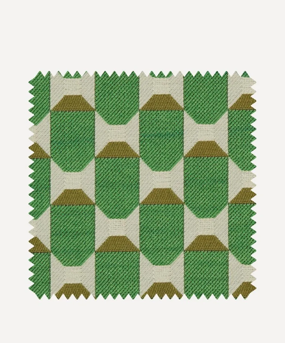 Liberty Interiors Furnishing Fabrics^Fabric Swatch - Obi Check in Purslane