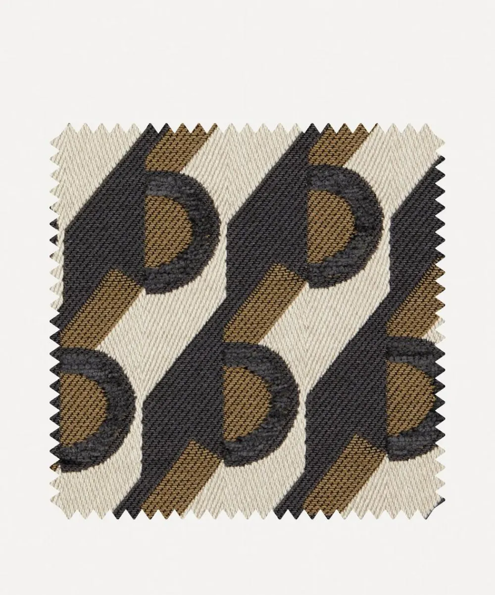 Liberty Interiors Furnishing Fabrics^Fabric Swatch – Orbella in Twill Grey