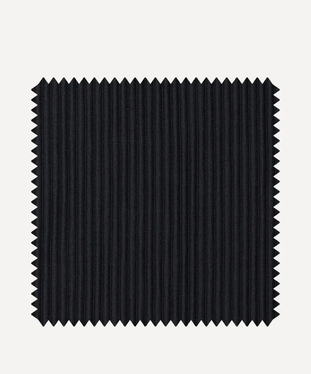 Liberty Interiors Furnishing Fabrics^Fabric Swatch - Ottoman Stripe in Ink