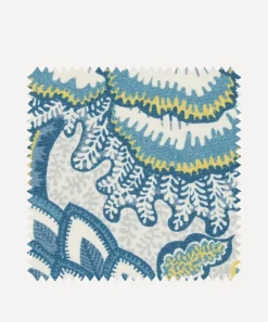 Liberty Interiors Furnishing Fabrics^Fabric Swatch - Patricia Emberton Linen in Lichen